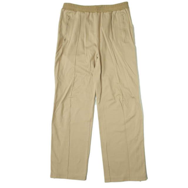 URU ウル 日本製 シルケット加工 トラックパンツ 17SUC09 2 ベージュ サイドライン 側章 イージー ボトムス g4111 | 