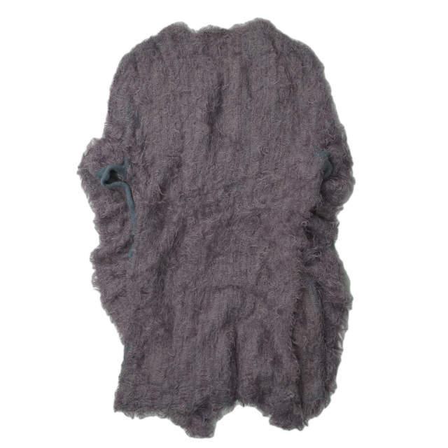 FENDI フェンディ イタリア製 ストライプシャギーニット 42 パープル セーター プルオーバー クルーネック トップス g4154 |  | 01