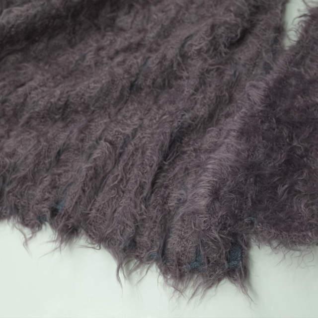 FENDI フェンディ イタリア製 ストライプシャギーニット 42 パープル セーター プルオーバー クルーネック トップス g4154 |  | 05