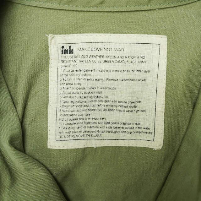 ink インク 日本製 MA-1 Remake Military Shirts Jacket リメイクミリタリーシャツジャケット S オリーブ ラウンドカラー トップス g4187 |  | 02