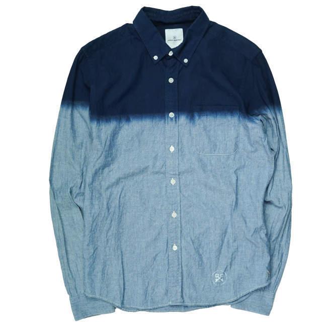 uniform experiment ユニフォームエクスペリメント SLIM FIT SPRAY CHAMBRAY B.D SHIRT スプレーシャンブレーBDシャツ UE-123041 2 g4200 | 