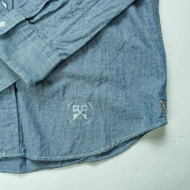 uniform experiment ユニフォームエクスペリメント SLIM FIT SPRAY CHAMBRAY B.D SHIRT スプレーシャンブレーBDシャツ UE-123041 2 g4200 |  | 05