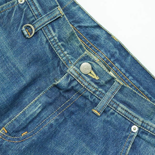 uniform experiment ユニフォームエクスペリメント DAMAGED SLIM DENIM PANT ダメージ加工スリムデニムパンツ UE-123072 2 赤耳 g4201 |  | 04