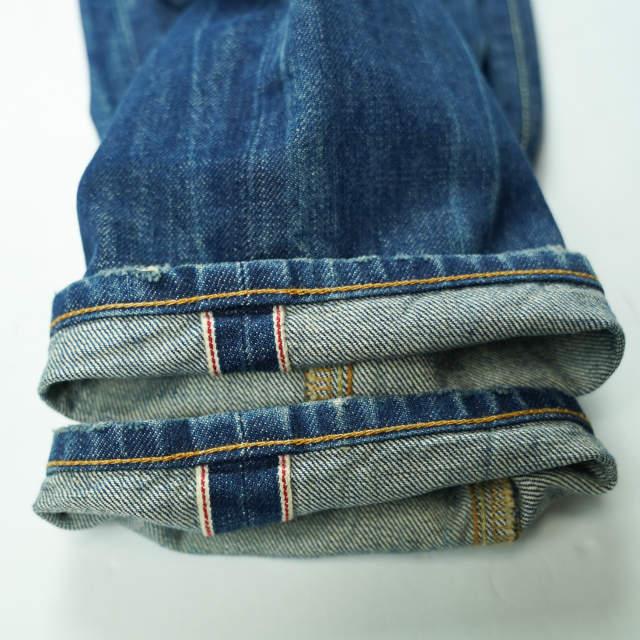 uniform experiment ユニフォームエクスペリメント DAMAGED SLIM DENIM PANT ダメージ加工スリムデニムパンツ UE-123072 2 赤耳 g4201 |  | 08