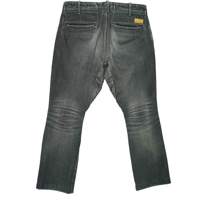 BROWN by 2-tacs x STABILIZER GNZ ブラウンバイツータックス 13.5oz FLARE BLACK DENIM フレアブラックデニムパンツ B6-005 W30 g4210 |  | 01
