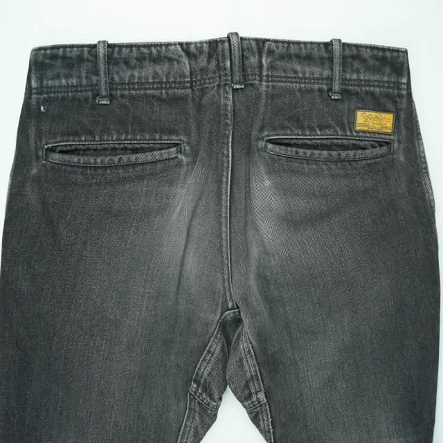 BROWN by 2-tacs x STABILIZER GNZ ブラウンバイツータックス 13.5oz FLARE BLACK DENIM フレアブラックデニムパンツ B6-005 W30 g4210 |  | 06