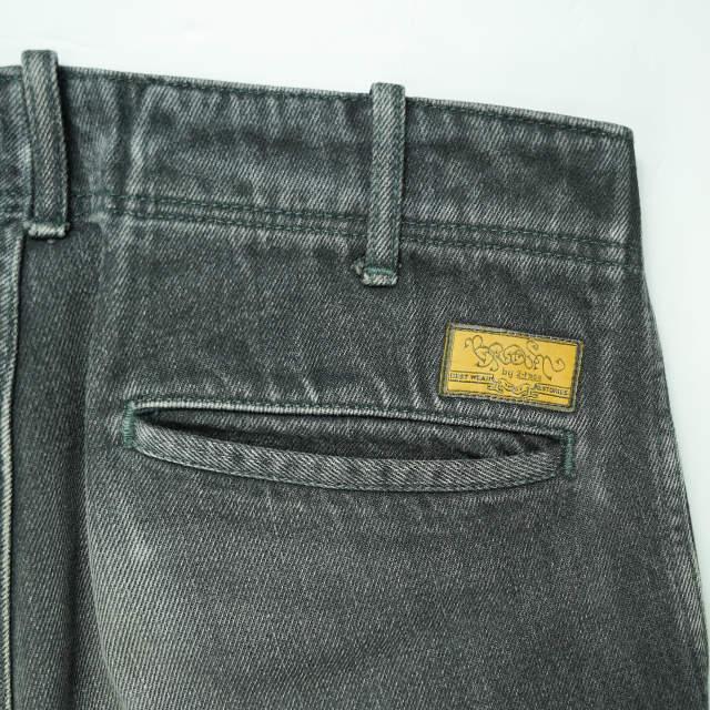 BROWN by 2-tacs x STABILIZER GNZ ブラウンバイツータックス 13.5oz FLARE BLACK DENIM フレアブラックデニムパンツ B6-005 W30 g4210 |  | 07