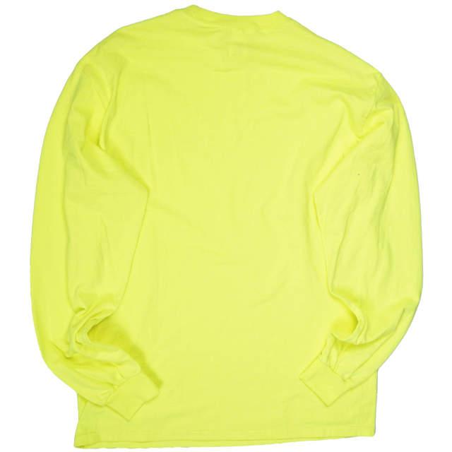 Zepanese Club ゼパニーズクラブ L/S LOGO TEE ロゴプリントロングスリーブTシャツ M ライムイエロー IMA:ZINE Verdy ロンT ドット g4234 |  | 01