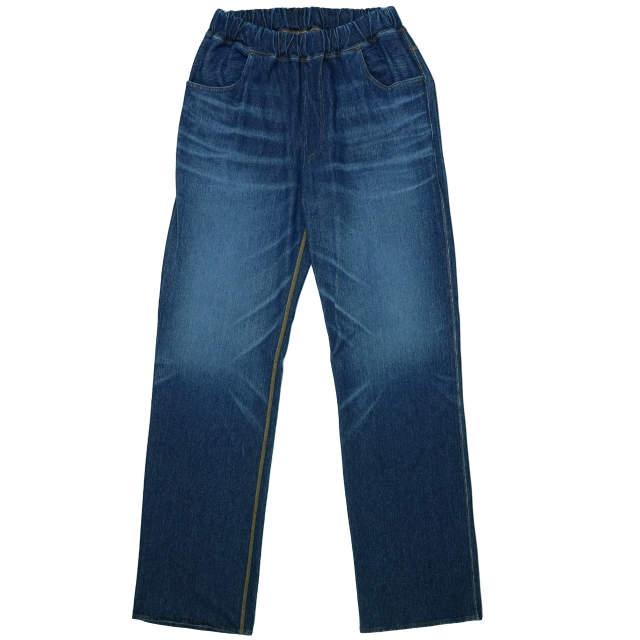 TALKING ABOUT THE ABSTRACTION トーキングアバウトジアブストラクション デニムイージーパンツ S ブルー TATA ウォッシュ加工 g4263 | 