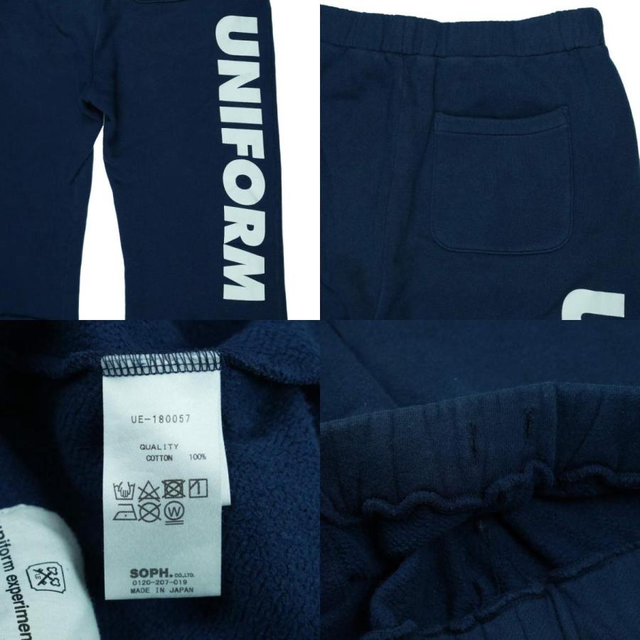 uniform experiment ユニフォームエクスペリメント 18SS THREE QUARTER CUT OFF SWEAT PANT スウェットパンツ UE-180057 １ ネイビー g4268 |  | 09