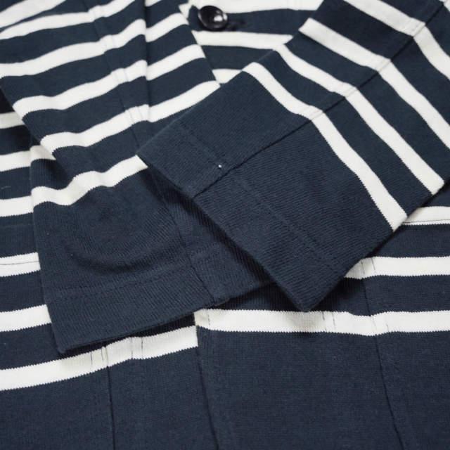 SOPHNET. ソフネット 日本製 PANEL BORDER 2 BUTTON JACKET パネルボーダー2Bジャケット SOPH-120029 S ネイビー テーラード g4276 |  | 05