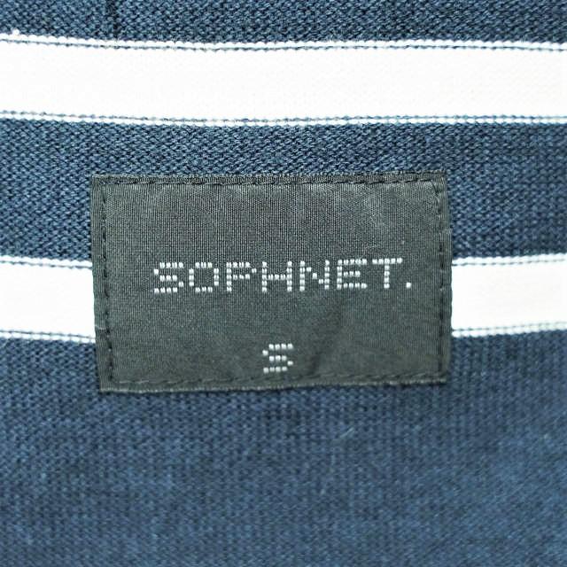 SOPHNET. ソフネット 日本製 PANEL BORDER 2 BUTTON JACKET パネルボーダー2Bジャケット SOPH-120029 S ネイビー テーラード g4276 |  | 08