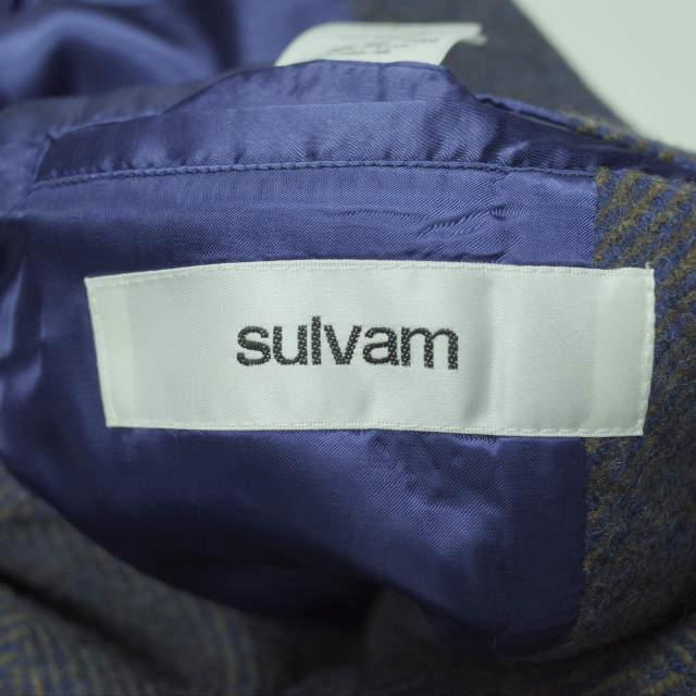 sulvam サルバム 19AW 日本製 BREAK OVER COAT カットオフブレイク