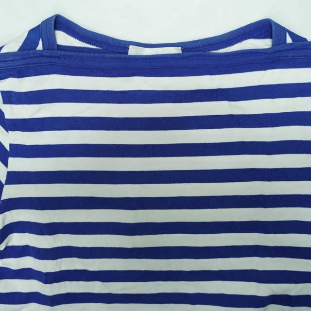 HYKE ハイク 日本製 ボートネックボーダーカットソー 141-12013 1 ネイビー/ホワイト 半袖 Tシャツ トップス g4377 |  | 03