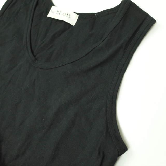 Ray BEAMS レイビームス 20SS フリンジヘムタンクトップ 63-04-0302-370 ONE SIZE ブラック ノースリーブ カットソー トップス g4416 |  | 04