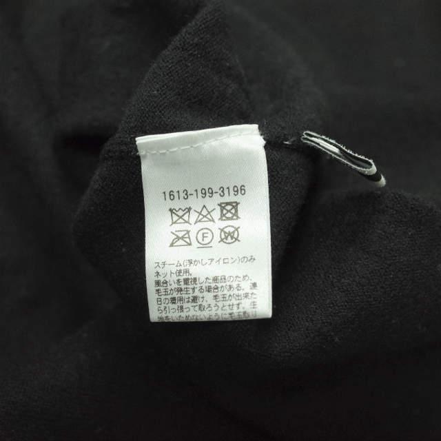 【最終値下げ・美品】H BEAUTY&YOUTH タートルネックニット ブラック H BEAUTY＆YOUTH エイチ ビューティーアンドユース WOOL TURTLE NECK