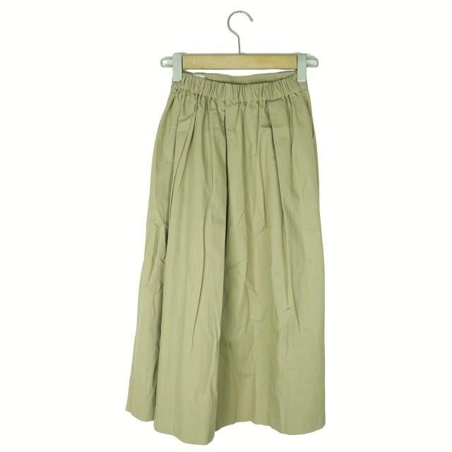 UNITED ARROWS ユナイテッドアローズ 日本製 タックフレアスカート