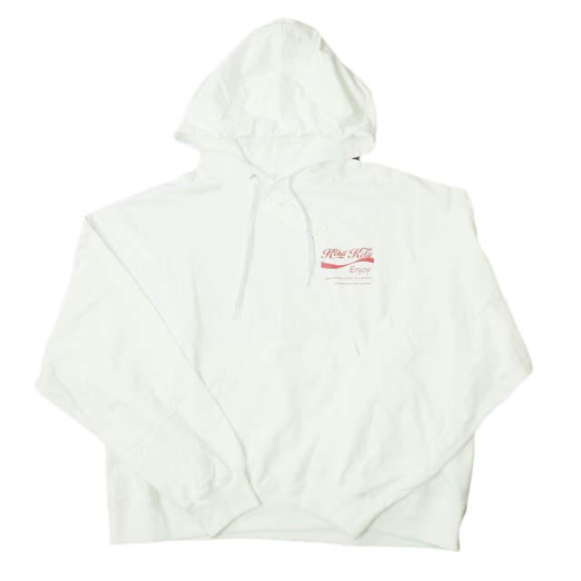 新品 NEON SIGN ネオンサイン 19SS 日本製 KOKAKOLA HOODIE コカコーラフーディ No.1055 46 Bright White プルオーバー パーカー g4582 | 