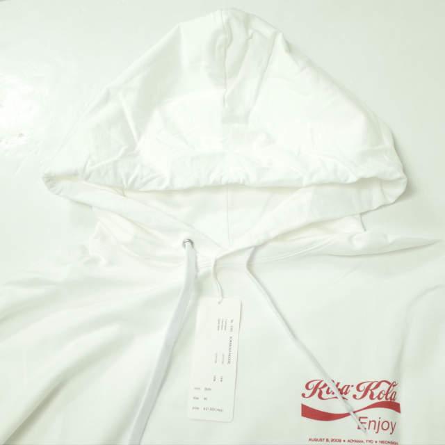 新品 NEON SIGN ネオンサイン 19SS 日本製 KOKAKOLA HOODIE コカコーラフーディ No.1055 46 Bright White プルオーバー パーカー g4582 |  | 02