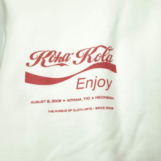 新品 NEON SIGN ネオンサイン 19SS 日本製 KOKAKOLA HOODIE コカコーラフーディ No.1055 46 Bright White プルオーバー パーカー g4582 |  | 03