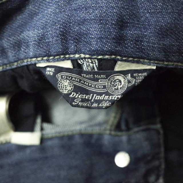 DIESEL ディーゼル DEIZZY フロントタックワイドデニムパンツ 23 インディゴ ジップフライ ジーンズ ボトムス g4594 |  | 02