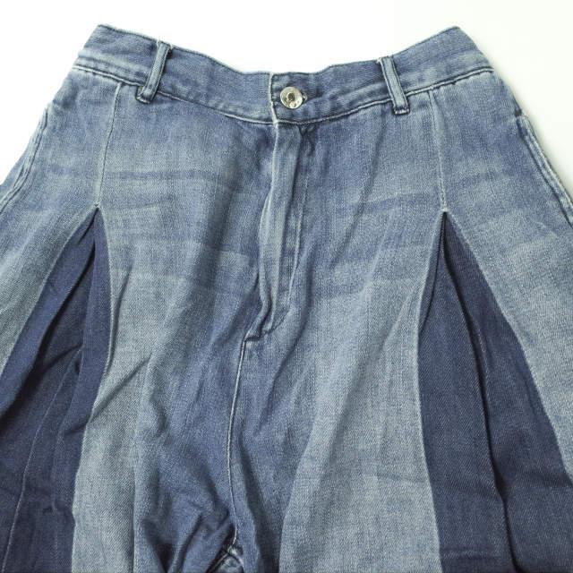 DIESEL ディーゼル DEIZZY フロントタックワイドデニムパンツ 23 インディゴ ジップフライ ジーンズ ボトムス g4594 |  | 03