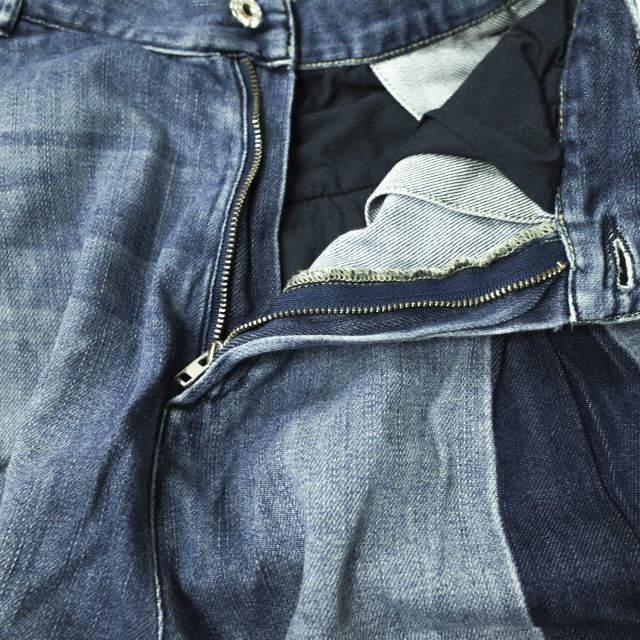 DIESEL ディーゼル DEIZZY フロントタックワイドデニムパンツ 23 インディゴ ジップフライ ジーンズ ボトムス g4594 |  | 04