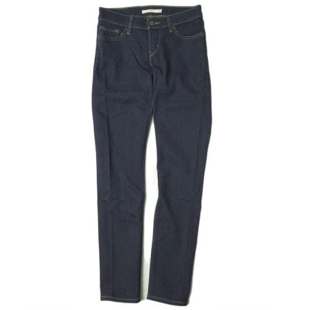 Levi's リーバイス 711 Asia Skinny リンスカラー 12ozスキニーデニムパンツ 19560-0008 24 Dark Indigo ジーンズ ジップフライ g4595 | 