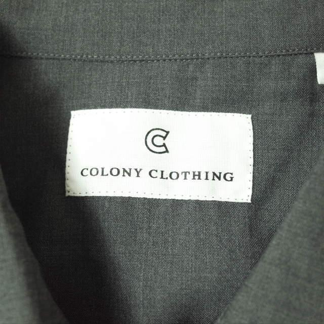COLONY CLOTHING コロニークロージング 日本製 WAYPOINT JACKET コーチジャケット CC17-BMS01 M グレー ラグラン ブルゾン アウター g4603 |  | 02