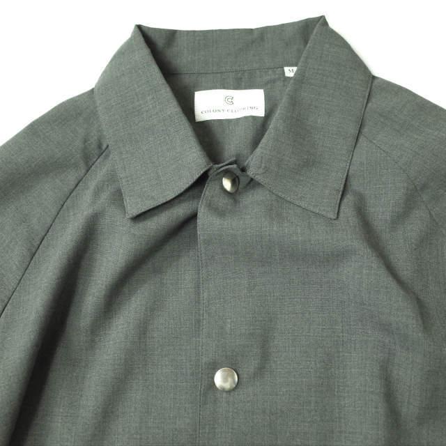 COLONY CLOTHING コロニークロージング 日本製 WAYPOINT JACKET コーチジャケット CC17-BMS01 M グレー ラグラン ブルゾン アウター g4603 |  | 03