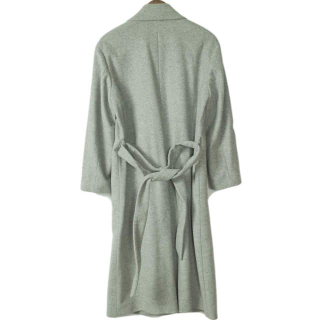 6 ROKU BEAUTY＆YOUTH ロク ビューティーアンドユース CHESTER COAT ウールチェスターコート 1625-299-3456 38(M) グレー ロング g4632 |  | 01