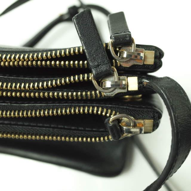 CELINE セリーヌ イタリア製 TRIO LARGE トリオラージ ブラック ショルダーバッグ クロスボディ カバン g4635 |  | 03