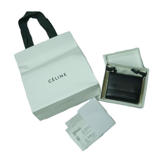 CELINE セリーヌ スモール フォールデッドマルチファンクション 三