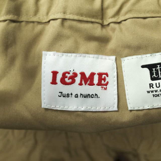 坩堝 RUTSUBO x I＆ME ルツボ アイアンドミー 18SS SIDE CHECKER EASY PANTS サイドチェッカーフラッグイージーパンツ M ベージュ g4709 |  | 06