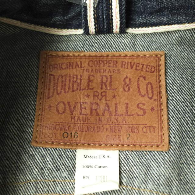 RRL ダブルアールエル アメリカ製 NEW ROPER JACKET ニューロータージャケット 2 インディゴ Gジャン Double RL デニムジャケット g4713 |  | 02