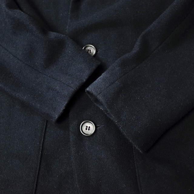 BASISBROEK バージスブルック ベルギー製 VILTON ウールチェスターコート 1 ネイビー アウター g4744 |  | 05