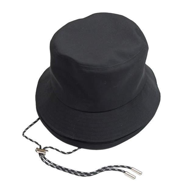 新品 sacai サカイ 22SS 日本製 Double Brim Hat / Suiting ダブルブリムハット スーツ 22-0338S 1  ブラック バケット 帽子 g4748 : g4748 : LOOPヤフーショッピング店 - 通販 - Yahoo!ショッピング