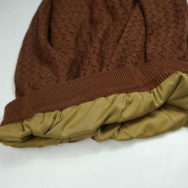 B:MING by BEAMS ビーミング バイ ビームス 20SS 透かし柄ニットパンツ 93-23-0366-353 M ブラウン イージー フレア ボトムス g4766 |  | 04