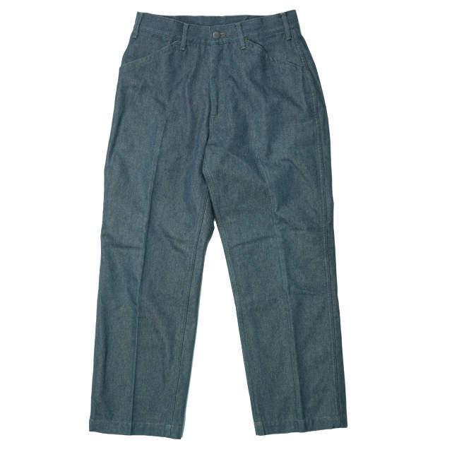 STABILIZER GNZ スタビライザー 日本製 0-26 FLANNEL-LINED TROUSER センタークリースデニムトラウザー W30 インディゴ パンツ g4868 | 