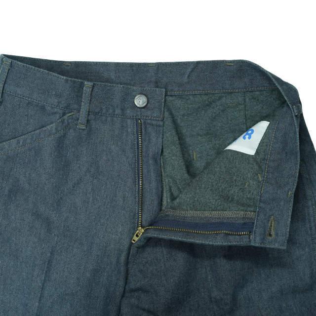 STABILIZER GNZ スタビライザー 日本製 0-26 FLANNEL-LINED TROUSER センタークリースデニムトラウザー W30 インディゴ パンツ g4868 |  | 04