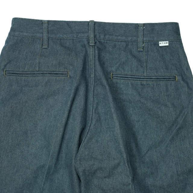 STABILIZER GNZ スタビライザー 日本製 0-26 FLANNEL-LINED TROUSER センタークリースデニムトラウザー W30 インディゴ パンツ g4868 |  | 06