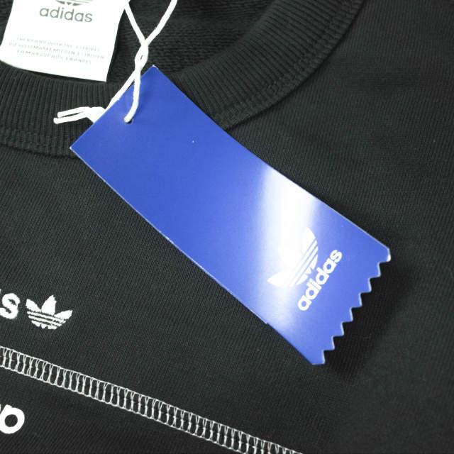 新品 adidas Originals アディダス オリジナルス SWEAT CREW クルーネックスウェット GD9309 XO(2XL) ブラック プルオーバー g4886 |  | 02