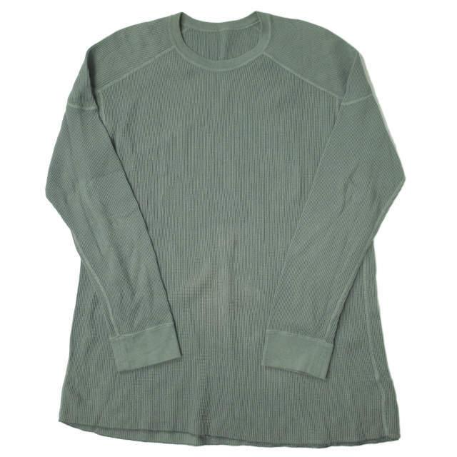 BRU NA BOINNE ブルーナボイン 日本製 アデプトワッフルT No.8301 2XL グレー サーマル カットソー Tシャツ トップス g4887 | 