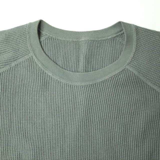 BRU NA BOINNE ブルーナボイン 日本製 アデプトワッフルT No.8301 2XL グレー サーマル カットソー Tシャツ トップス g4887 |  | 02