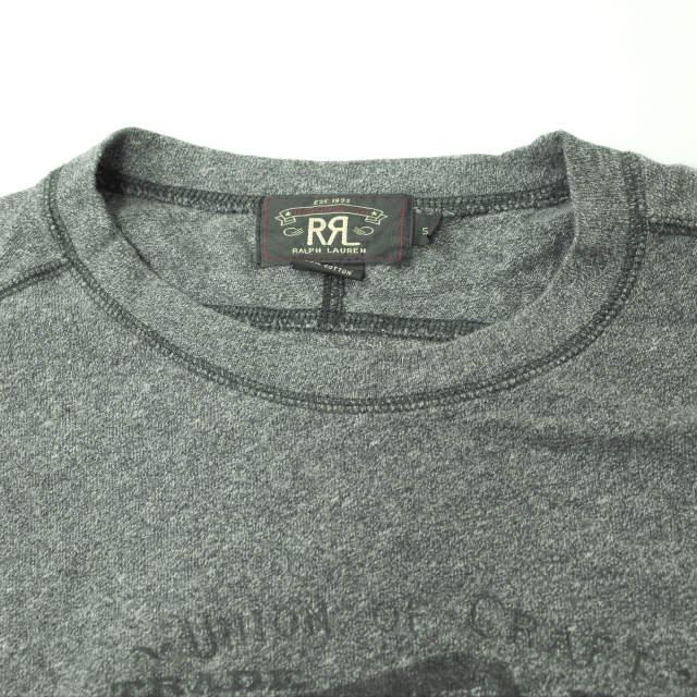 RRL ダブルアールエル バファロープリント サーマルTシャツ RRL ダブルアールエル Cotton Jersey Graphic L/S T-Shirt