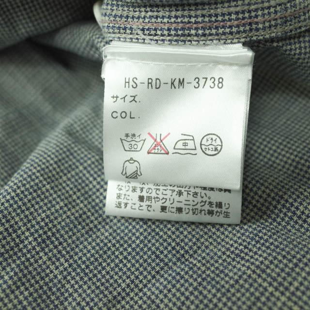 RRL ダブルアールエル L/S INDIGO DYE HOUNDS TOOTH WORK SHIRTS RRL ダブルアールエル L/S INDIGO DYE HOUNDS TOOTH WORK SHIRTS