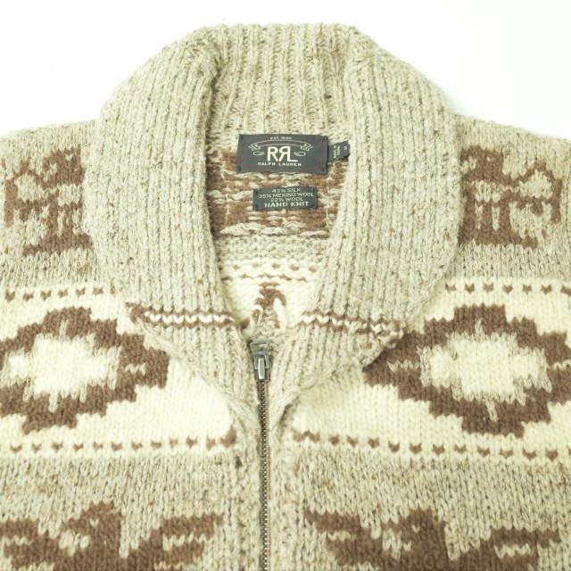 RRL ダブルアールエル COWICHAN HAND KNIT VEST カウチンハンドニット 