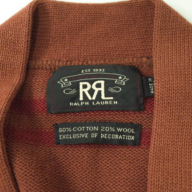RRL ダブルアールエル Lettered Cardigan ワッペン付き レタード RRL ダブルアールエル Lettered Cardigan ワッペン付き レタード
