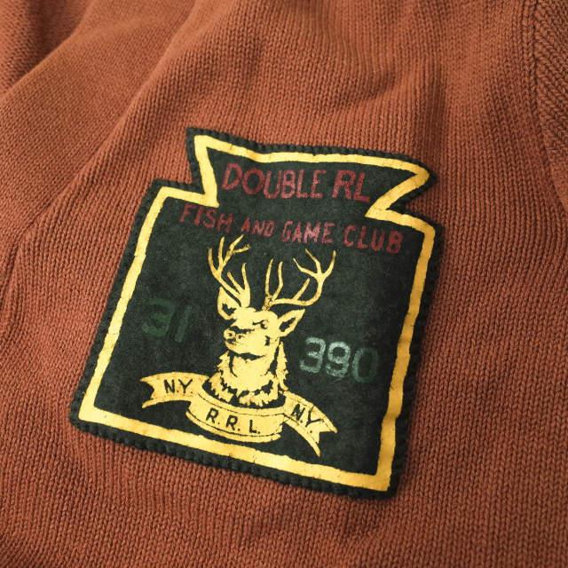 RRL ダブルアールエル Lettered Cardigan ワッペン付き レタード RRL ダブルアールエル Lettered Cardigan ワッペン付き レタード