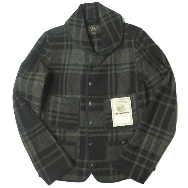 新品 RRL ダブルアールエル WOOL CHECK MACKINAW JACKET ウール